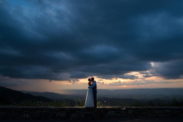 Wedding in Shenandoah National Park - Copyright Rob Jinks Photography